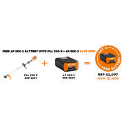 Stihl FSA 200 R and FSA 200 Bundle Deal