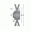 Pulley - Cub Cadet "V" Idler