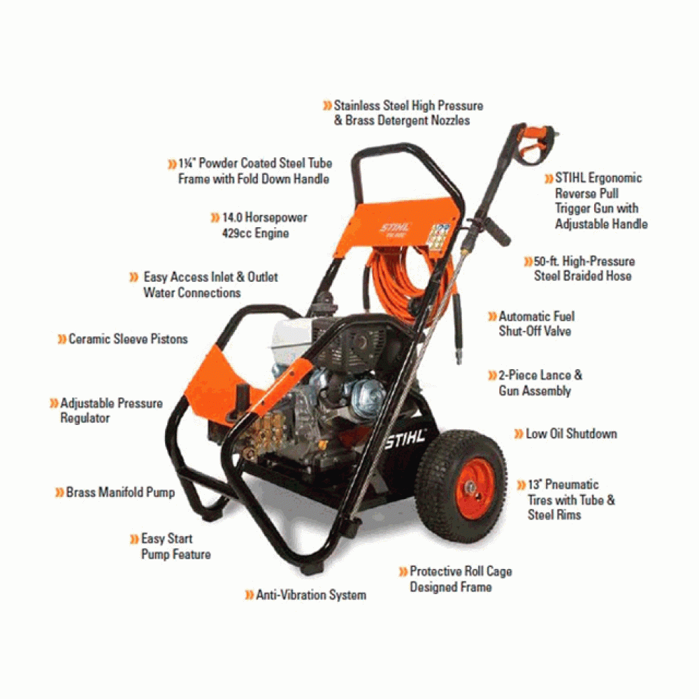 Stihl RB 800 petrol pressure washer